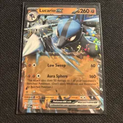 Lucario ex 017 Sv: Scarlet & Violet Promo Cards Holo - Image 1