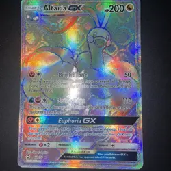 Pokemon TCG Altaria GX Dragon Majesty Holo Card 72/70 Secret Rare - Image 2