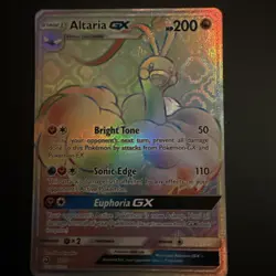 Pokemon TCG Altaria GX Dragon Majesty Holo Card 72/70 Secret Rare - Image 4