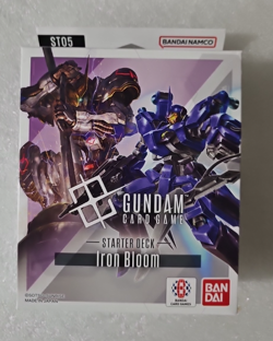 BANDAI Gundam Card Game Iron Bloom Starter Deck ST05 TCG English Factory Sealed - Image 1