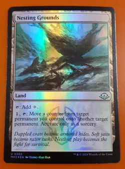1x Nesting Grounds | FOIL | Modern Horizons 3 | MTG Magic Cards - Image 1