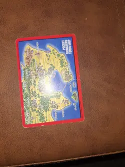 Pokemon Bandai Carddass 1996 Vintage Card Town Map 156 Blastoise E598 - Image 4