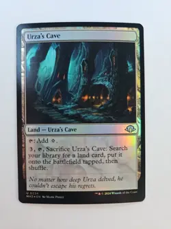 MTG Urza's Cave Foil Modern Horizons 3 #234 Magic the Gathering Card - Image 1