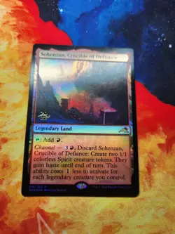 Sokenzan, Crucible of Defiance - Prerelease Cards (PRE) - Foil - NM - Image 1
