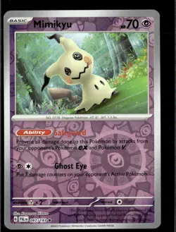 Pokemon Mimikyu 097/193 Paldea Evolved Reverse Holo Rare 4 Card Lot LP - Image 1
