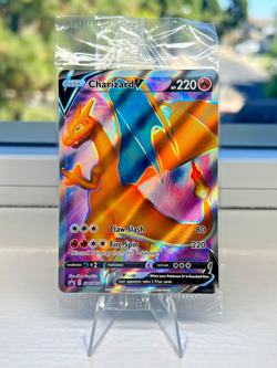 SEALED Charizard V SWSH050 SWSH: Sword & Shield Promo Cards Holo - Image 1
