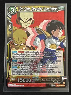 Dragon Ball Super Card Game Son Gohan, Dependable Young Fighter SGR Foil Card - Image 1