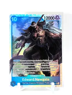 Edward.Newgate OP08-043 SR Two Legends One Piece Card NM English - Image 1