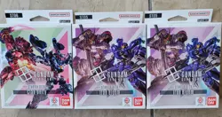 set of 3Gundam Card Game: English Starter Deck 2xST05 and 1xST06 - Image 1
