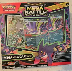 Pokemon cards TCG Battle Deck Mega Gengar EX - IN HAND! New - Image 1