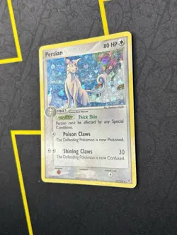 Persian 44/112 - EX Firered LeafGreen Reverse Holo Pokemon Card - MP - Image 3