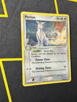 Persian 44/112 - EX Firered LeafGreen Reverse Holo Pokemon Card - MP - Image 5