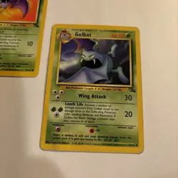 Vintage 90s Pokemon Card Lot Fossil Set Kagemaru Himeno Art Regular 1999 Wizards - Image 2