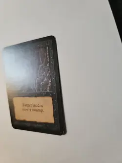 Magic The Gathering Alpha Set Evil Presence - See Photos - OC3067 - Image 2