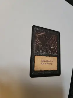 Magic The Gathering Alpha Set Evil Presence - See Photos - OC3067 - Image 3