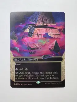 Eldrazi Temple (0014) - Foil - Borderless Regular Edge of Eternities MTG - Image 1