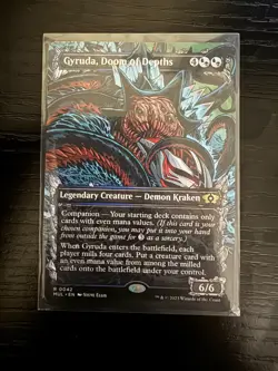 GYRUDA, DOOM OF DEPTHS mtg NM-M Multiverse Legends 1 Rare - Image 1