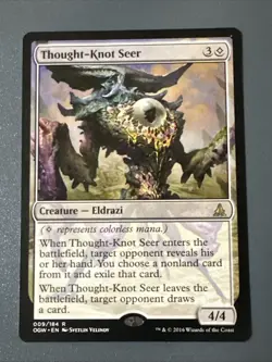 Thought-Knot Seer X1 Oath Of The Gatewatch Ex Cond See Pics, Light bend - Image 1