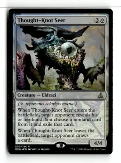 MTG Foil Thought-Knot Seer - OGW Moderately Played English - Image 1