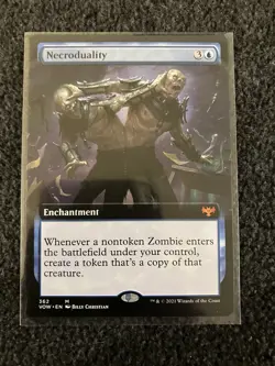 Magic The Gathering MTG - Necroduality (Extended Art) - Innistrad: Crimson Vow - Image 1
