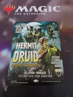 Mtg. Hermit Druid. Poster Showcase. Innistrad Remastered. Pack Fresh - Image 1
