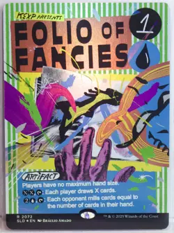Folio of Fancies [New, NM] *Rainbow Foil* {SLD x KEXP: You Are Not Alone} - Image 1
