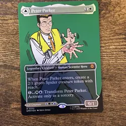 Peter Parker (0232) (Borderless) Marvel's Spider-Man Foil - Image 1