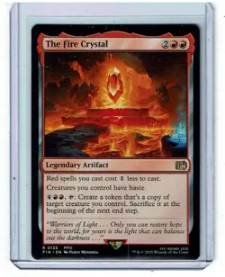 The Fire Crystal - Final Fantasy - Magic the Gathering - Image 1