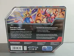 Pokemon Slashing Legends Tin Box - Zacian ex - 5 Booster Packs-New & Sealed! - Image 2