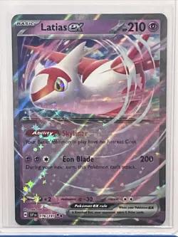 Latias EX 76/191 - Surging Sparks Double Rare Holo - Pokemon TCG Card Near Mint - Image 1