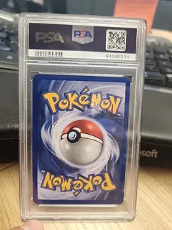2000 Pokemon Base Set 2 9/130 Magneton Holo PSA NM-MT 8 - Image 4
