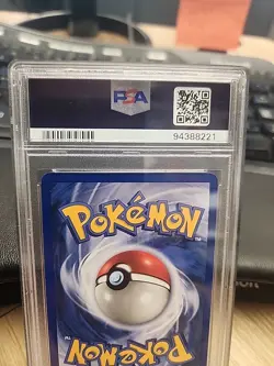 2000 Pokemon Base Set 2 9/130 Magneton Holo PSA NM-MT 8 - Image 5