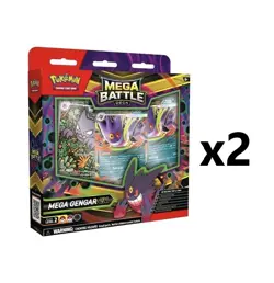 (Lot of 2) ENGLISH Pokemon TCG Battle Deck Mega Gengar EX FACTORY SEALED - Image 1