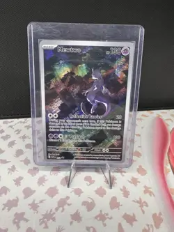 Mewtwo Pokemon 151 UPC Black Start Promo # 052 NM Near Mint English - Image 1