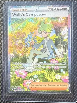Pokemon TCG Mega Evolution Wallys Compassion SIR 186/132 Near Mint Holo - Image 1
