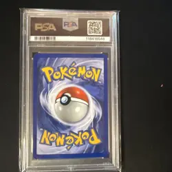 2000 POKEMON GYM HEROES HOLO-PRERELEASE #9 MISTY'S SEADRA PSA 8 - Image 4