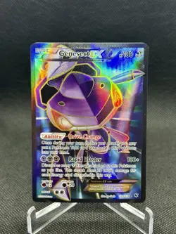Pokemon TCG Genesect EX 120/124 Full Art Fates Collide Lightly Played Free Ship - Image 1