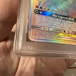 2019 Pokemon Sun & Moon Hidden Fates Moltres Zapdos Articuno GX #69 PSA 10 - Image 2