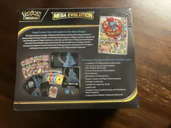 Pokemon TCG Pokemon Center Mega Evolution Elite Trainer Box [Lucario] *tear*frnt - Image 4