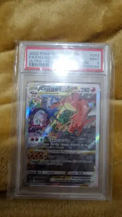2022 Pokemon Charizard VSTAR PSA 9 🔥 Ultra Premium Collection Promo #SWSH262 - Image 1