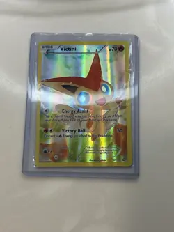 Pokemon XY Promo Victini #XY117 (Holo Full Art) 🔥 - Image 3