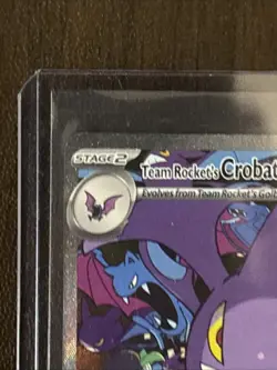 Pokemon TCG Team Rockets Crobat EX Destined Rivals #234/182 Sir NM - Image 3
