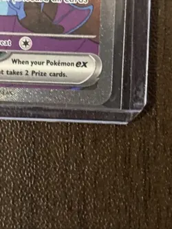 Pokemon TCG Team Rockets Crobat EX Destined Rivals #234/182 Sir NM - Image 5