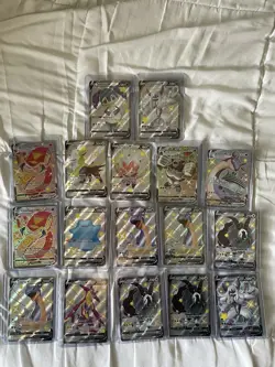 Lot of 15+ Shiny Full Art Pokemon Ultra Rares (V, VMAX, SHINING FATES) - Image 1