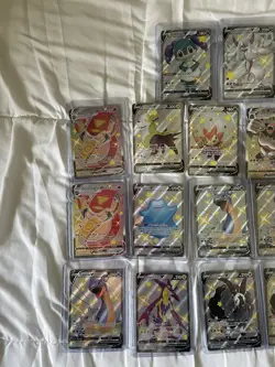 Lot of 15+ Shiny Full Art Pokemon Ultra Rares (V, VMAX, SHINING FATES) - Image 2