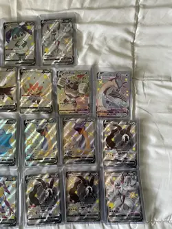 Lot of 15+ Shiny Full Art Pokemon Ultra Rares (V, VMAX, SHINING FATES) - Image 3
