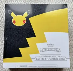 Pokemon TCG: 25th Ann Celebrations Pokemon Center Elite Trainer Box (New/Sealed) - Image 1