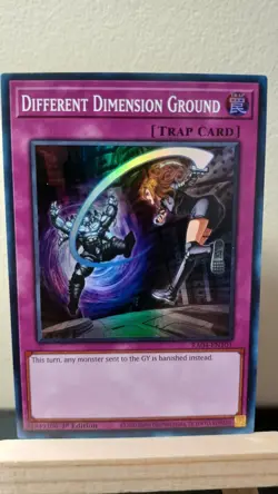 Different Dimension Ground 1st Edition [NM] - Yu-Gi-Oh! RA04 [Super Rare] - Image 1
