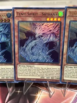 Yu-Gi-Oh Tenyi Spirit Shthana 3X Ultra Rare GFP2-EN084 Playset - Image 3