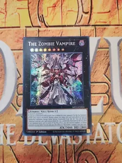 Yhe Zombie Vampire MP23-EN024 Prismatic Secret Rare 1st Ed NM Yugioh - Image 1